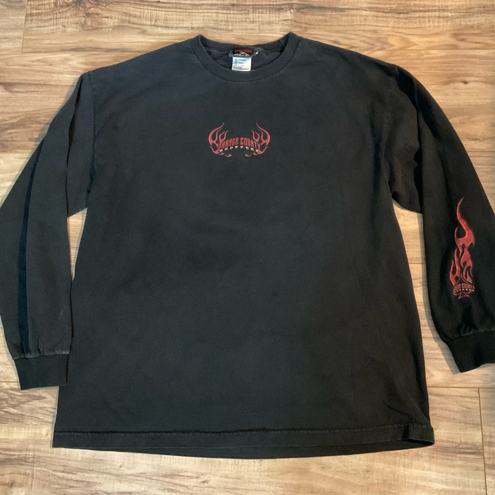 Vintage (2003) Orange County Choppers Black Long Sleeve Shirt